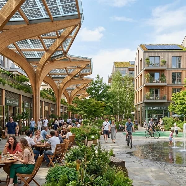 Mixed-Use Urban Plazas