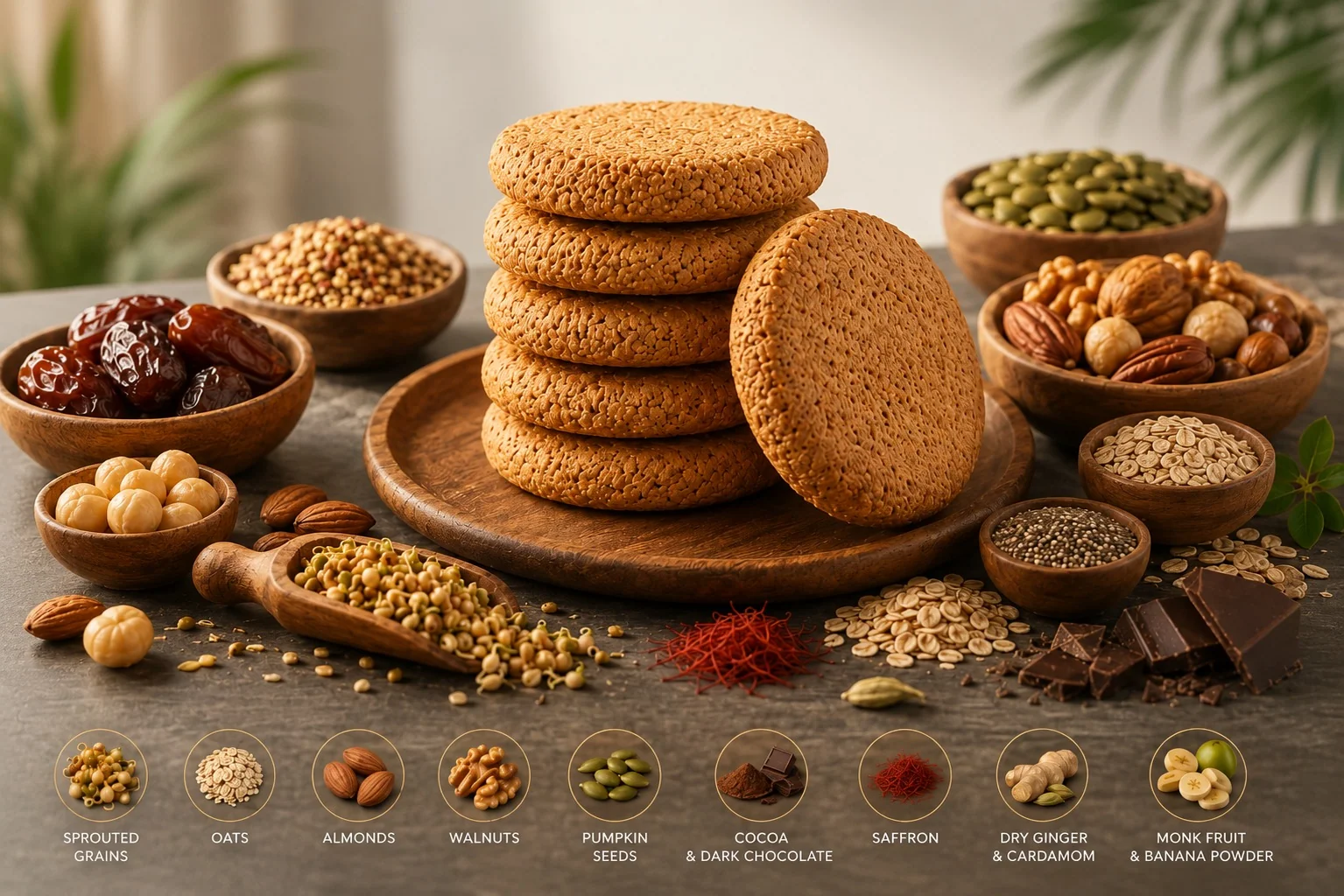 Premium Sprouted Grain Biscuits — alternate view